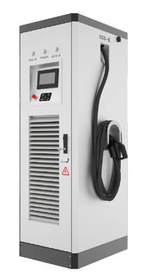 EVEMOVE II - 80D kW / 120D kW / 160D kW / 200D kW | 2x CCS2 + AC 22/44kW volitelně (Wifi, LCD, RFID karty, 5m kabel), 200A, 150-1000V